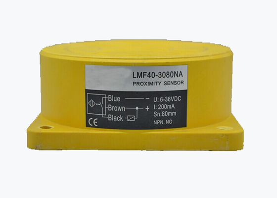 LMF40 Waterproof Inductive Proximity Sensor , Proximity Switch Setting 200mA CE